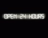 Sign Open 24 Hours