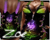 DJPurple-GreenSmokeDress