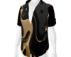 black and gold