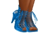 KJR Blue Laced Heels