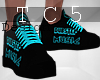 Neon dubstep sneakers M