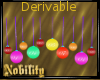 Derivable Party Balls