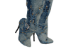 JEAN HIGH BOOTZ
