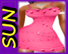 xxl pink party dress