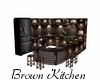Brown Kitchen