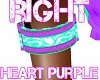 Heart Purple ArmBand R
