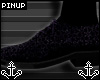 ⚓ | Noir Purple Shoes