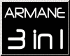 [BQ8] ARMANE  3 IN 1