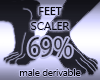 Feet Shoes Scaler 69%