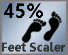 Feet Scaler 45% M A