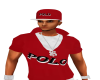 Red Polo Fitted