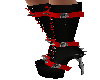 Black n red boots