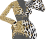 *Gold/White Leopard Set