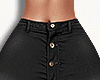 ❥ Black Jeans Skirt