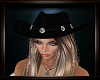 Country Chicka Hat Black