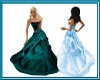 Teal Royalty Gown