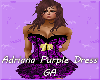 Adriana Purple Dress GA 