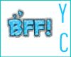 {YC}BFF Sticker