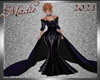 !a Royal Purple Gown