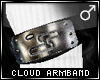 !T Cloud armband [M]