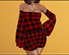 Red PJs Plaid Short (F)