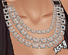 (X)silver necklaces