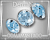 [M]Ice Blue Jewelry Set