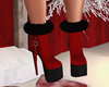 HOLIDAY BLACK-RED BOOTS