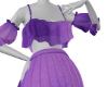 Purple Ruffel Set 