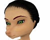 Snout Face Green Eyes