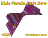 *ZD* Kids Panda Bows