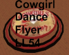 Cowgirl Dance Flyer