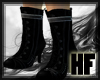 HF: black victorian shoe