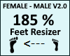Feet Scaler 185% V2.0