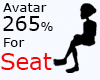 Avatar 265% Seat
