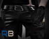 [RB] Black Leather Pants