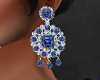 Blue Diamonds Earrings