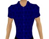 Blue patterned shirt