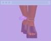 ♡ purple platforms