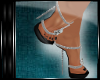P~ Diamond cross heels
