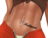 RATGAM BELLY TATTOO