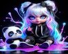 Neon Doll&Panda Cutout 2