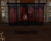 Cobra's Rose Curtain