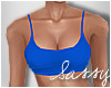 e Blue Sports Bra