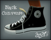aza~ Black Converse 