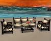 Beach Sofa Set w/Cuddle