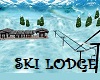 modern ski lodge