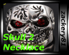 Male Skulls 2 Necklace