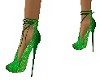 sparkly st paddy heels