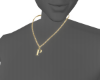 P Letter Chain Necklace